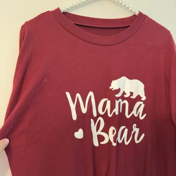Mama Bear Oversized Long Sleeve Shirt - Picture 6 of 8